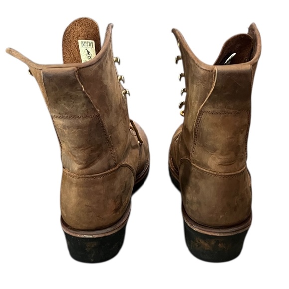 GEORGIA BOOT MEN'S SOFT TOES OIL RESISTANT WORK BOOTS, Size 10M - Picture 3 of 13